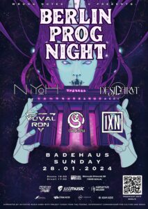 Berlin Prog Night am 28. Januar 2024 im Badehaus Berlin