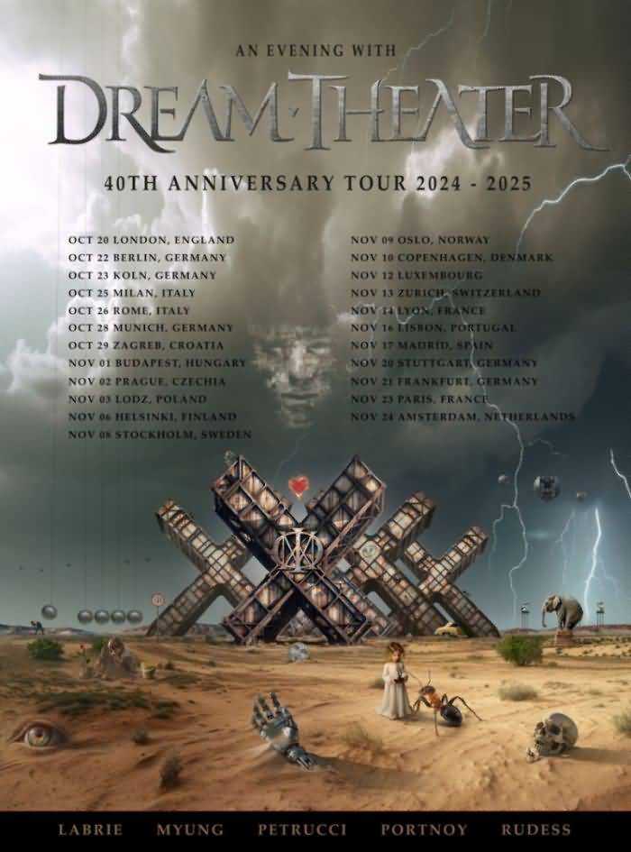 Dream Theater 40th Anniversary Tour 2024 RockTimes