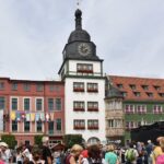 Der Marktplatz in Rudolstadt zur Festivalzeit