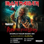 Iron Maiden - Run For Your Lives - Deutschland Termine 2025