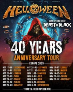 Helloween 40 Years Tour 2025