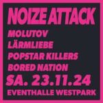 Noize Attack / Konzertbericht, 23.11.24, Eventhalle Westpark, Ingolstadt