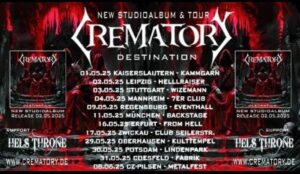 Crematory - Destination Tour 2025