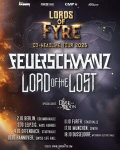 Lords of Fyre: Feuerschwanz + Lord Of The Lost - Tour 2025