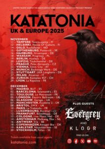 Katatonia UK Europe Tour 2025